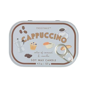 Cappuccino Soy Wax Candle - Bistro Tin, 127g