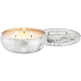 VOLUSPA Japonica 3-Wick Tin Candle - Sparkling Cuvée, 12oz 