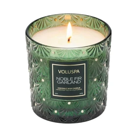 VOLUSPA Noble Fir Garland - Luxe Classic Candle, 12oz 