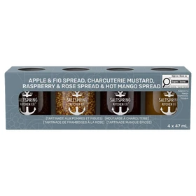 SALTSPRING KITCHEN CO Everyday Sampler Box Collection, 4 X 47ml 