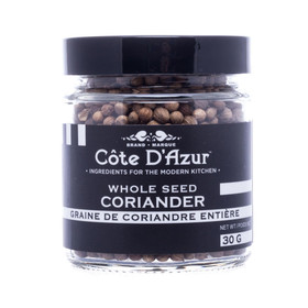 COTE D'AZUR Whole Coriander Seed, 30g