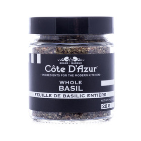 Whole Basil Leaf - Shake + Pour Lid, 190g - The Gourmet