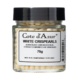COTE D'AZUR White Chocolate Crispearls, 75g