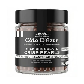 CÔTE D'AZUR Milk Chocolate Crispearls, 75g 