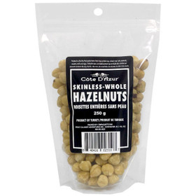 COTE D'AZUR Whole Skinless Hazelnuts, 250g