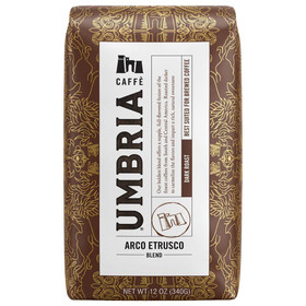 UMBRIA COFFEE ROASTERS Arco Etrusso Dark Roast - Whole Bean, 340g 