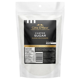 COTE D'AZUR Caster Sugar, 400g 