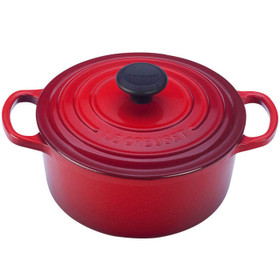 LE CREUSET Cerise Round French Oven - Cast Iron, 1.8L