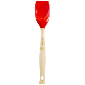 SPATULA/BOWL SCRAPER, 10-1/2 LONG, HEAT RESISTANT UP TO 500°F/260°C,  DISHWASHER SAFE, SILICONE BLADE