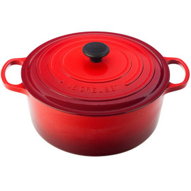 LE CREUSET Cerise Round French Oven - Cast Iron, 8.1L