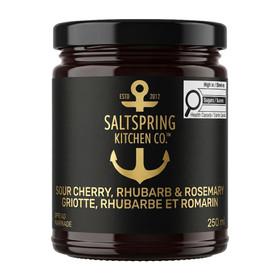 SALTSPRING KITCHEN CO Sour Cherry, Rhubarb & Rosemary Spread, 250ml 