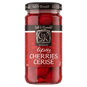 SABLE & ROSENFELD Tipsy Cherries in Whiskey, 250ml