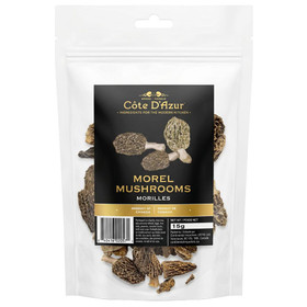 COTE D'AZUR Dried Morel Mushrooms, 15g 