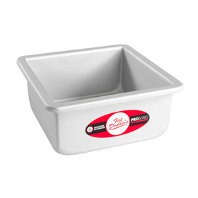 FAT DADDIO'S Square Cake Pan - Pro Series, 6 x 6 x 3-in