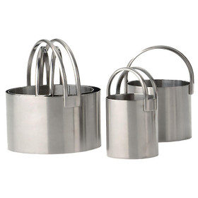 RSVP Biscuit Cutter Set - Round, Set of 4