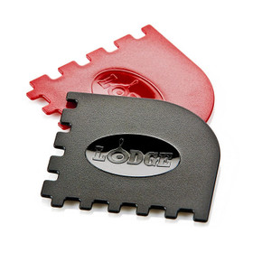 LODGE Grill Pan Scraper, Set of 2