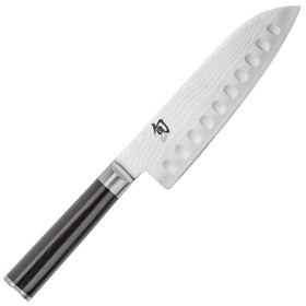 SHUN Santoku Knife Hollow-Ground - Classic, 7-in