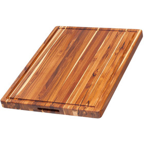 PROTEAK Rectangular Teak Cutting Board, 24x18x1.5-in