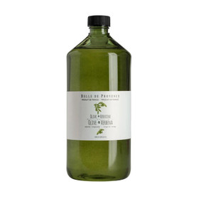 BELLE DE PROVENCE Olive & Verbena Liquid Soap - Refill, 1L