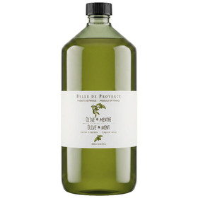 BELLE DE PROVENCE Olive & Mint - Liquid Soap Refill, 1L 