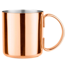 FINAL TOUCH Moscow Mule Mug - Copper Plated, 17oz