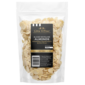 COTE D'AZUR Almonds - Sliced Skinless, 200g 