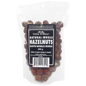 COTE D'AZUR Hazelnuts - Natural Whole, 250g