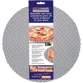 PLANIT PRODUCTS Pizzamesh Round  Non-Stick Baking Mesh, 14-in
