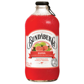 BUNDABERG Guava Flavoured Sparkling Fruit Drink, 375ml