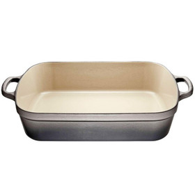 LE CREUSET. Oyster Rectangular Roaster, 4.9L