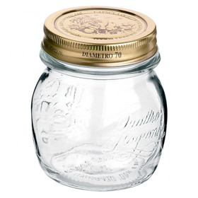 BORMIOLI ROCCO Quattro Stagioni Canning Jar - Clear Glass, 250ml