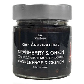 CHEF ANN Cranberry & Onion Confit with Grand Marnier Liqueur, 250g