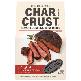 CHAR CRUST Dry-Rub Seasoning - Original Hickory Grilled, 4oz
