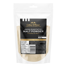 COTE D'AZUR Malt Powder - Non-Diastatic, 200g 