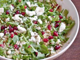 RECIPE Apple, Arugula & Pomegranate Salad