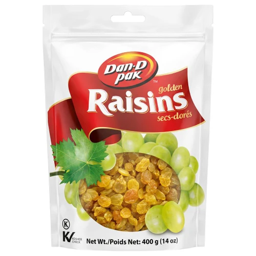 DAN D PAK Golden Raisins, 400g 