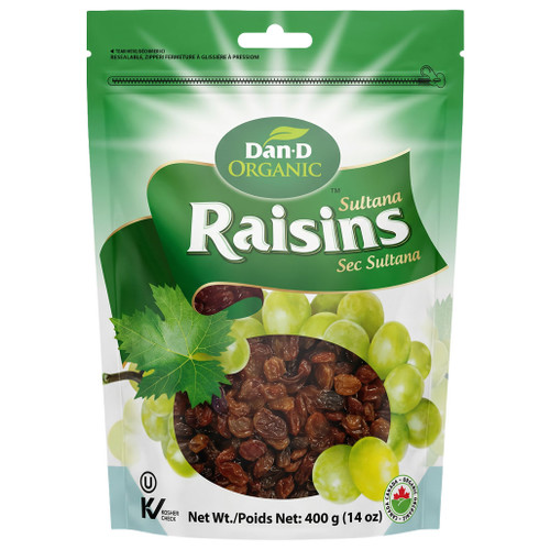 Sultana Raisins - Organic, 400g