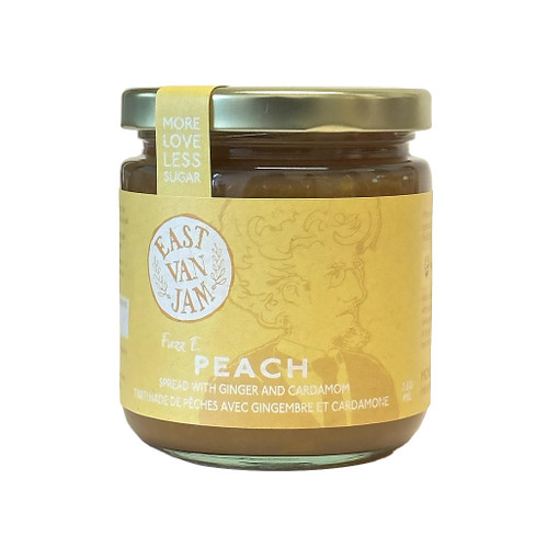 EAST VAN JAM Fuzz E. Peach Spread - Ginger & Cardamom, 250ml