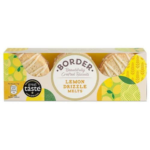 BORDER Lemon Drizzle Melts, 150g
