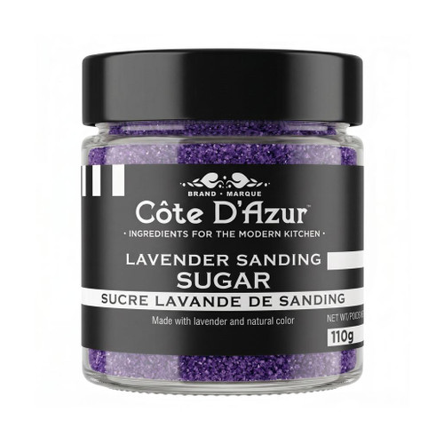 CÔTE D'AZUR Sanding Sugar - Lavender, 110g 
