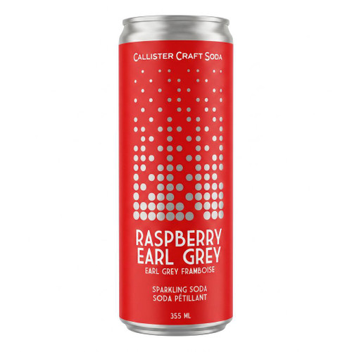 CALLISTER CRAFT SODA Callister - Raspberry Earl Grey Sparkling Soda, 355ml 