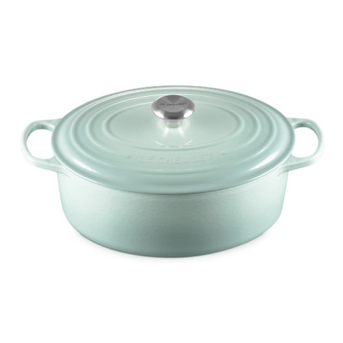 LE CREUSET Sage Oval Dutch Oven, 4.7L LE CREUSET Sage Oval Dutch Oven, 4.7L