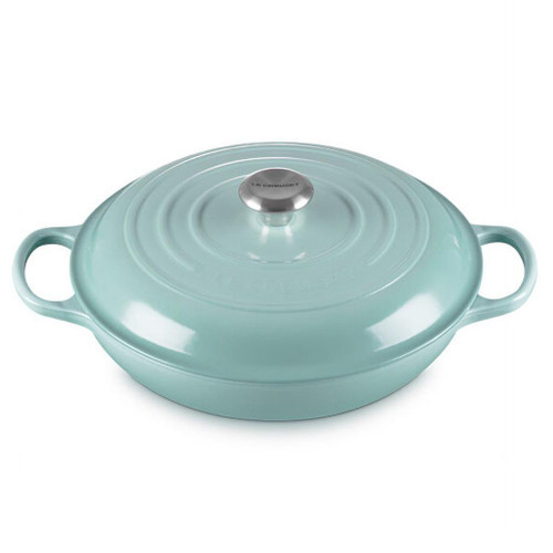 LE CREUSET Sage Braiser - Cast Iron, 3.5L LE CREUSET Sage Braiser - Cast Iron, 3.5L
