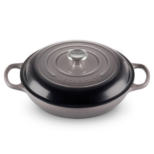 LE CREUSET Oyster Braiser - Cast Iron, 4.7L 