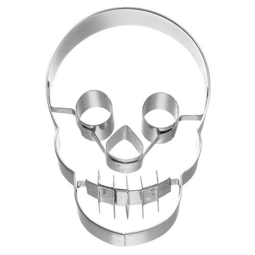 BIRKMANN Skull Detailed Cookie Cutter, 7cm