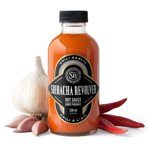 SRIRACHA REVOLVER Chili Garlic Hot Sauce, 130ml SRIRACHA REVOLVER Chili Garlic Hot Sauce, 130ml