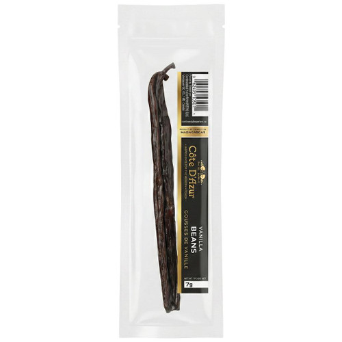 COTE D'AZUR Vanilla Beans - Premium Madagascar, 2 Pack 