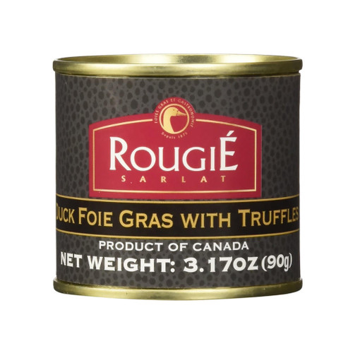 ROUGIE Duck Foie Gras with Truffles - Shelf Stable, 90g ROUGIE Duck Foie Gras with Truffles - Shelf Stable, 90g