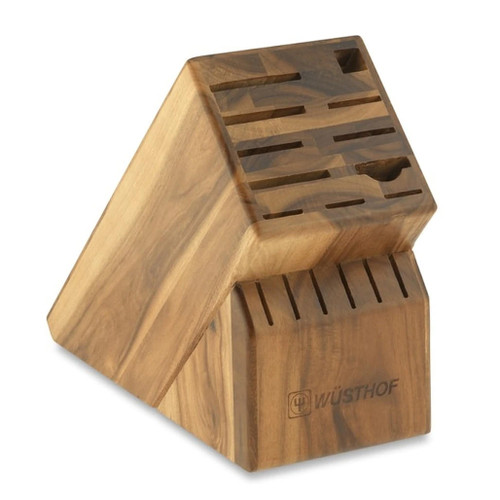 WUSTHOF. Knife Block - Acacia Wood, 17 Slot WUSTHOF. Knife Block - Acacia Wood, 17 Slot