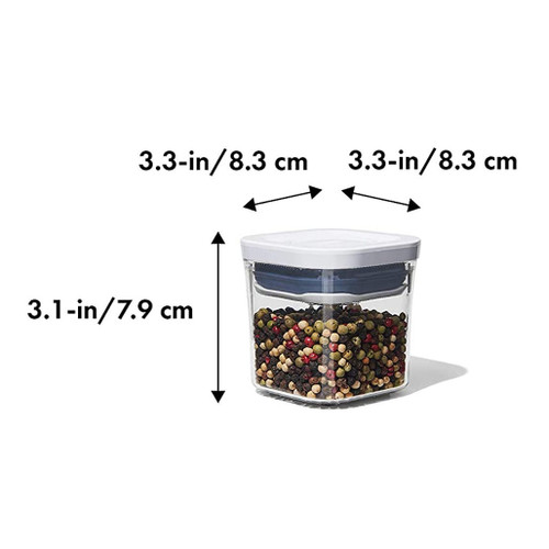 POP Container - Small Square Mini (0.4 Qt.)